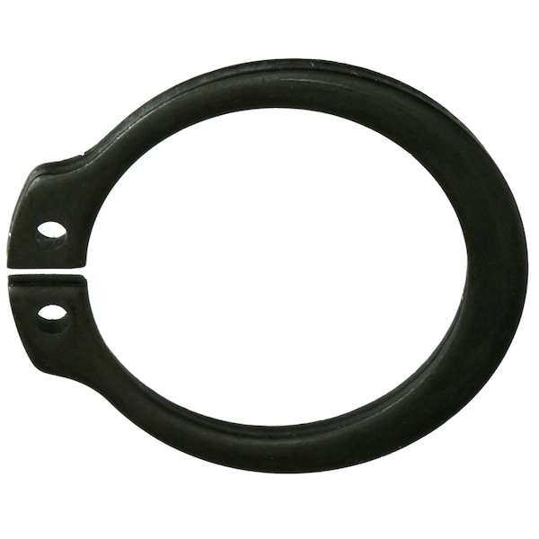 Midwest Fastener External Retaining Ring, Steel Plain Finish, 11/2 in